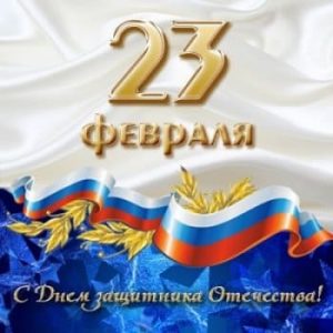 Поздравление с 23 февраля 21.02.2017