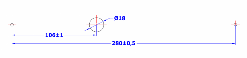 Посадочное место СИЕУ.453755.030 Светильник автотранспортный ТС-30